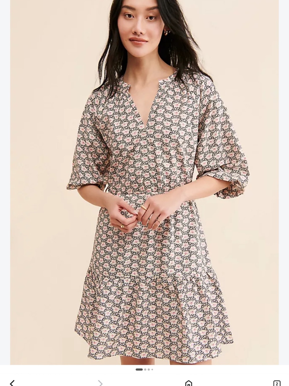 bishop + young Lana Midi Dress for Anthropologie